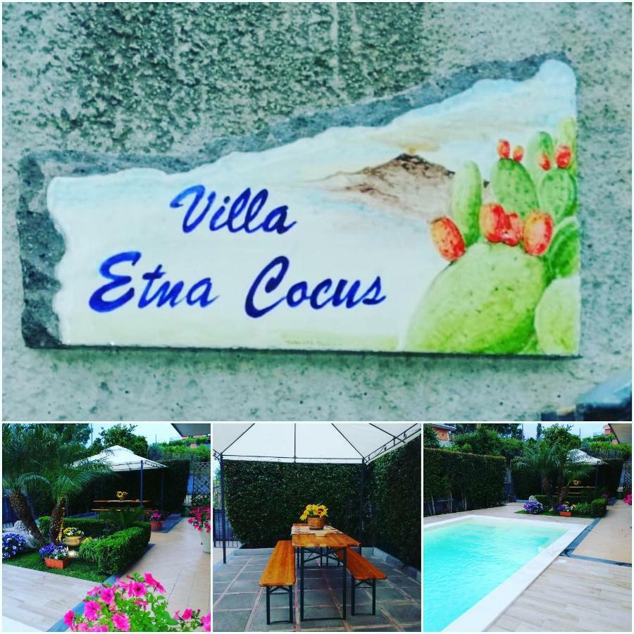 Casa Vacanze Etna Cocus サンタ・ヴェネリーナ エクステリア 写真